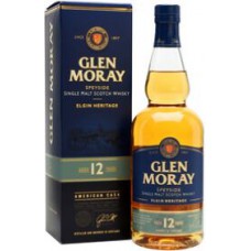 Віскі Glen Moray Single Malt 12 y.o. 0.7 л 