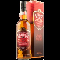 Віскі односолодовий Highland Baron single malt 0,7 л